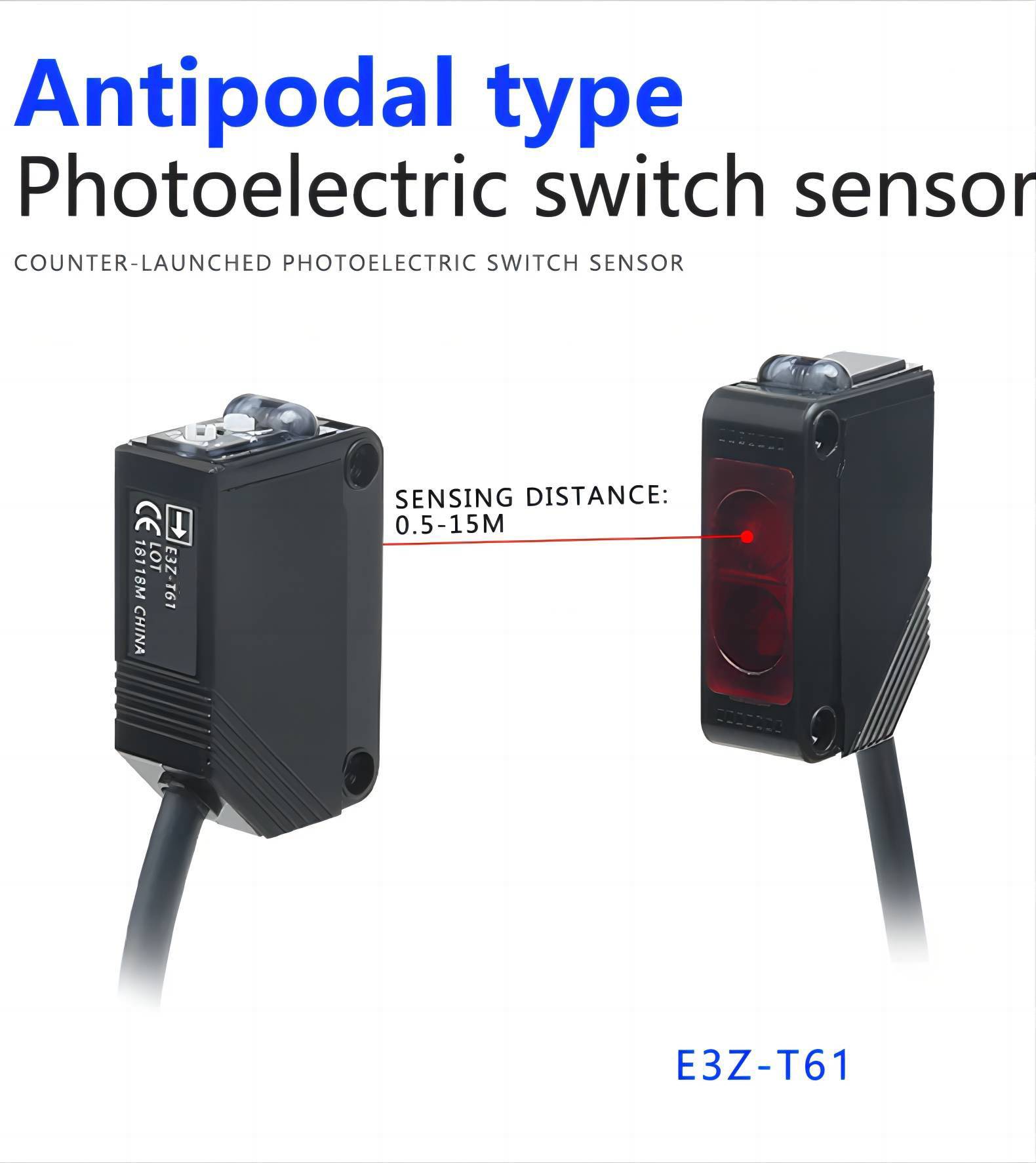 Photoelectric photo sensor switch 1