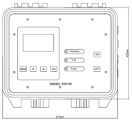 DF6100-EP Doppler Ultrasonic Flow Meter