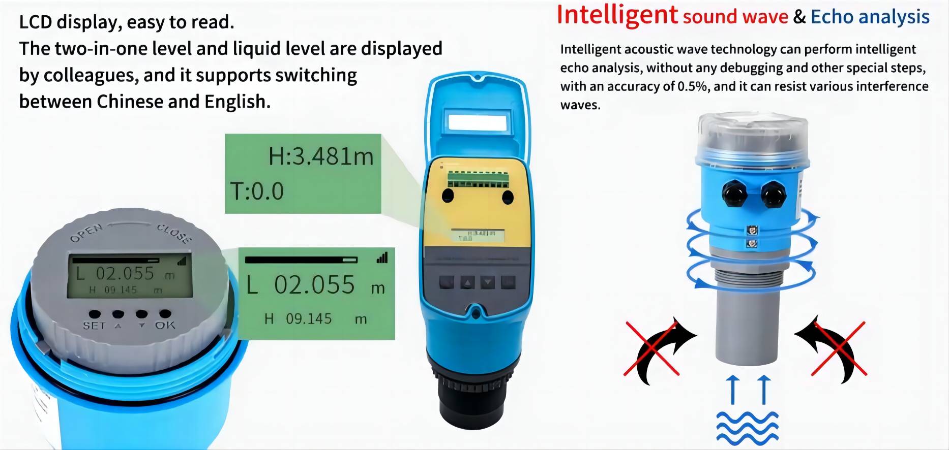 Ultrasonic Level Sensor Specification