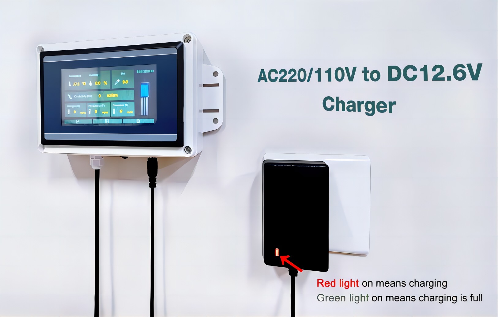 Soil tester meter charger