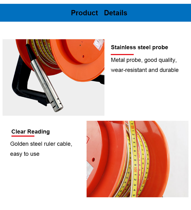 Steel ruler level gauge Stainless steel probe