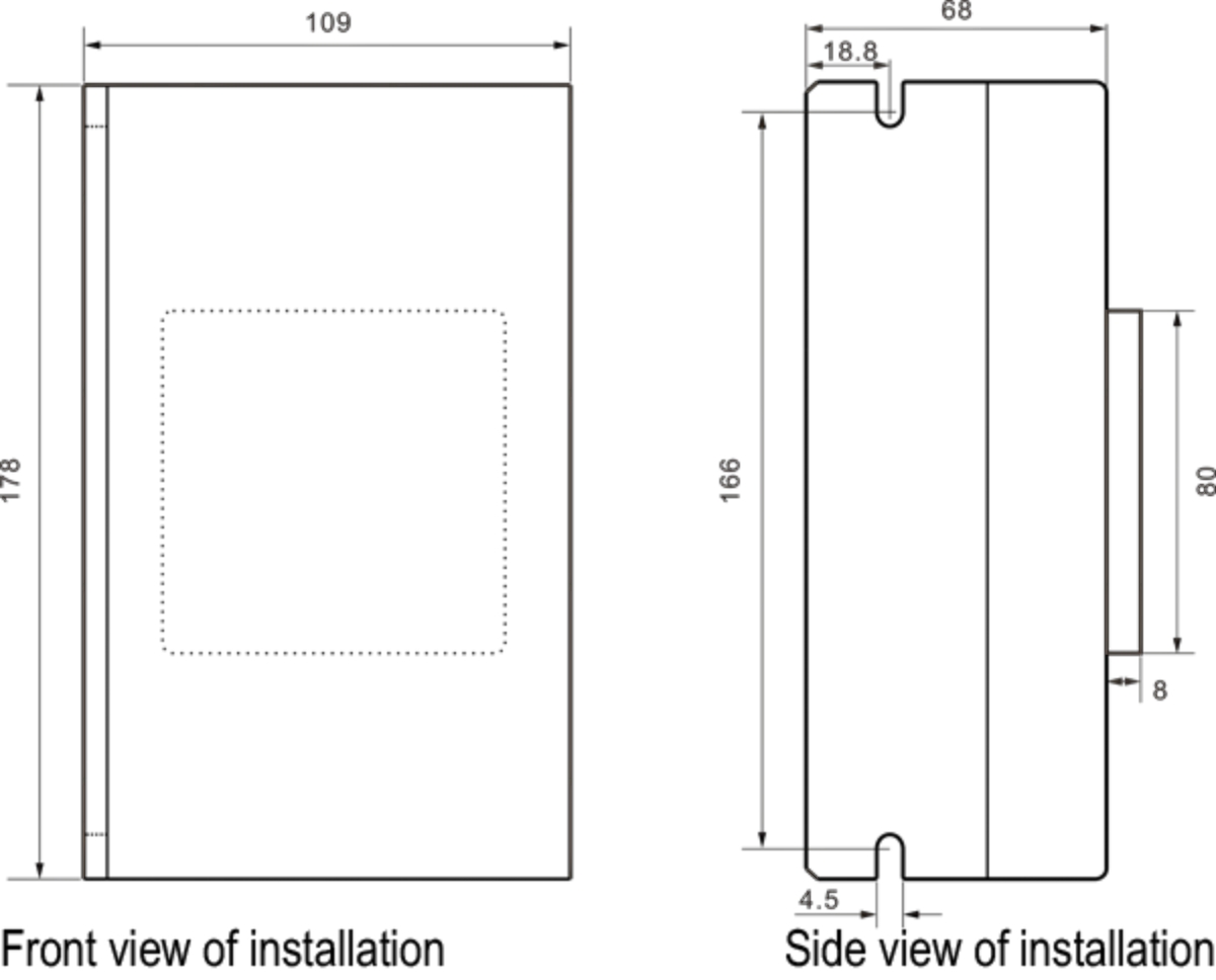 R110PLUS Dimensions