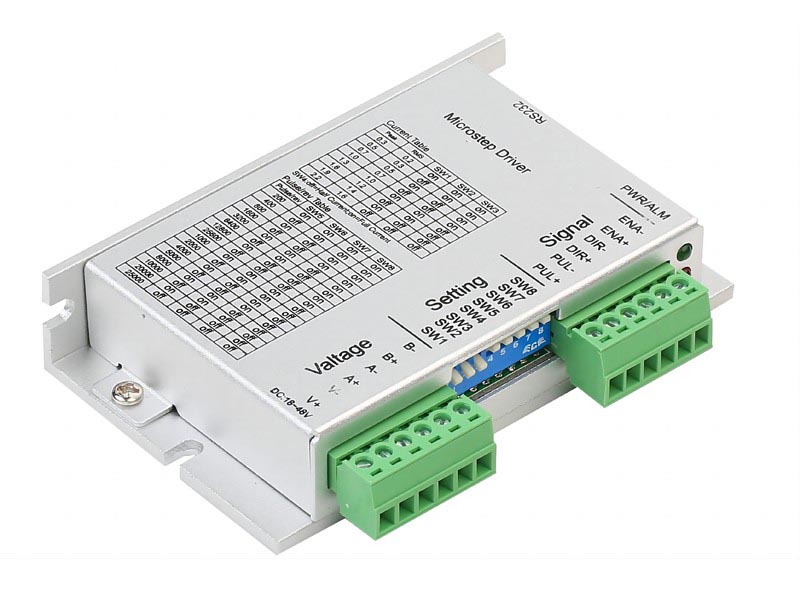 Two-phase stepper driver side