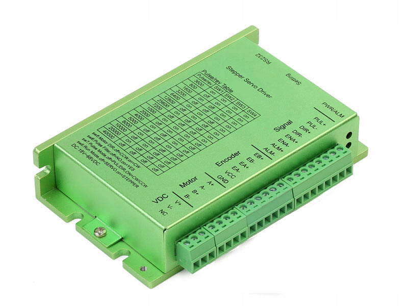 Stepper motor driver front view