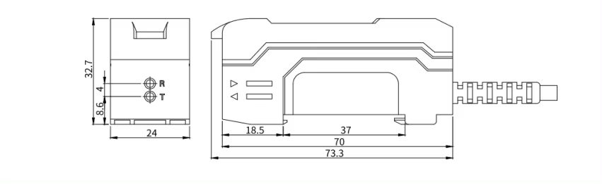 SCH-801 Dimension Drawing