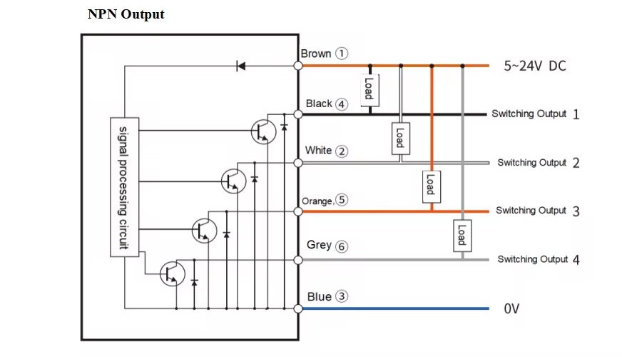 SCH-801 Product Wiring Diagram